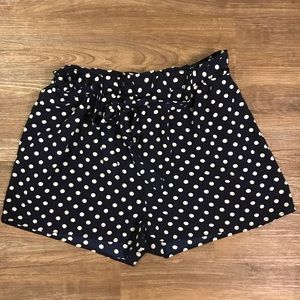 Polka dot shorts